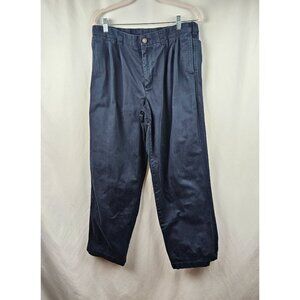Duluth Trading Co. Men 100% Cotton Pants blue Slacks Size 34x30